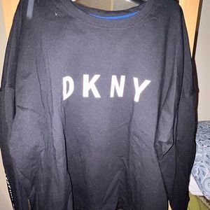 DKNY Black thin sweater.